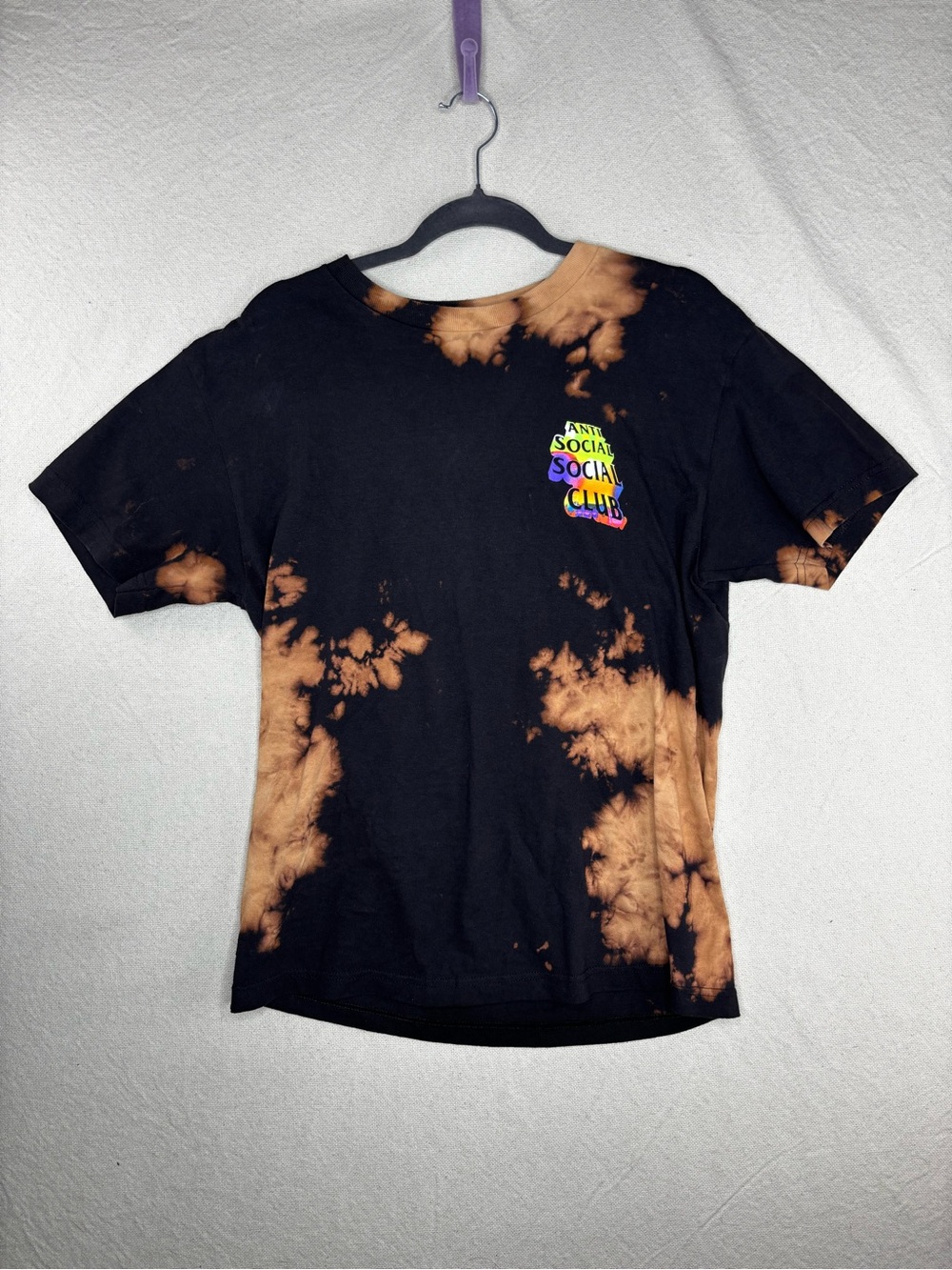 Anti social social club Entheogen Black Shirt ASSC AW22 Logo Mens medium